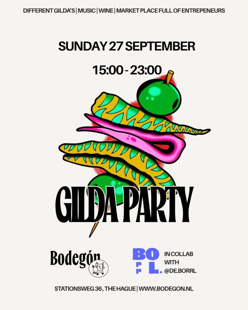 Gilda Party la rana Den Haag bodegon de borrl