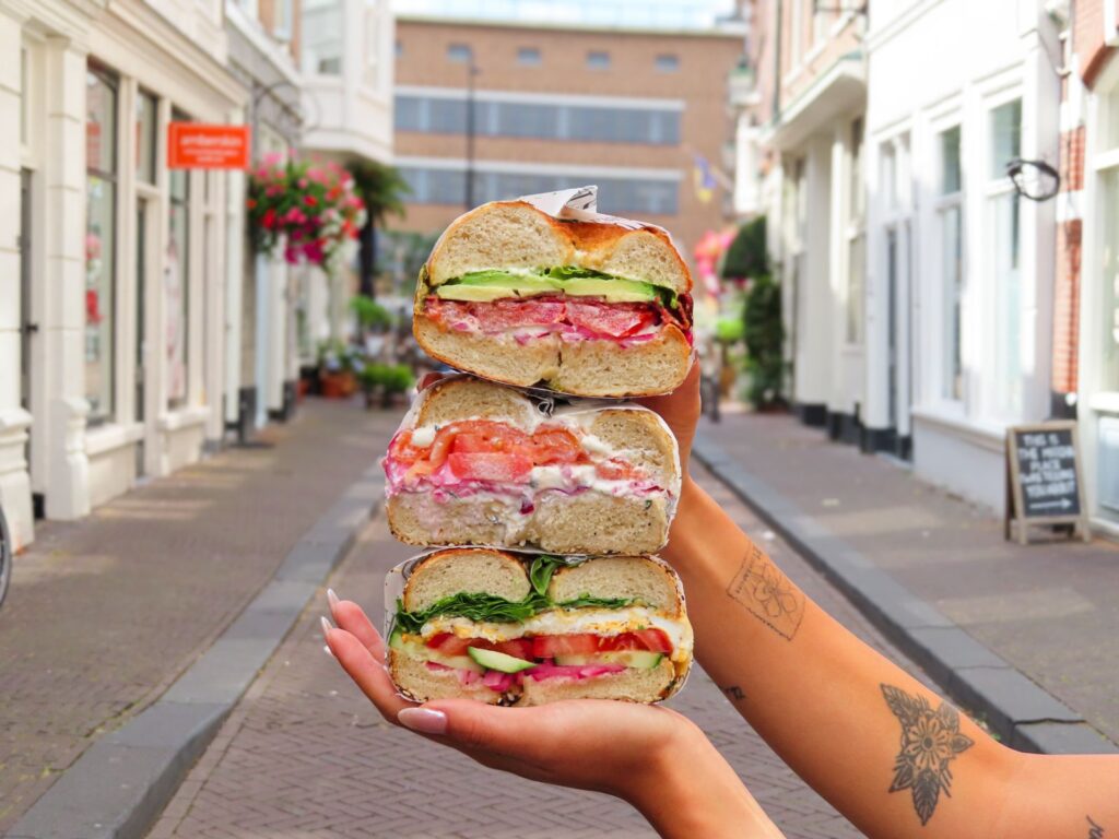 Netherlands bagels Den Haag breakfast deal best breakfast lunch The Hague hotspot date night